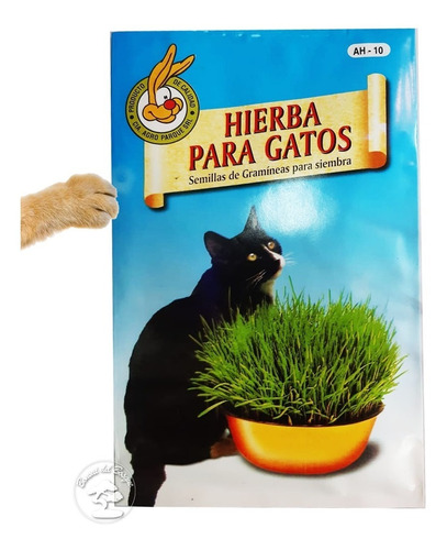 Semillas Hierba Gatos Y Perros - Aporte Nutricional - Parque