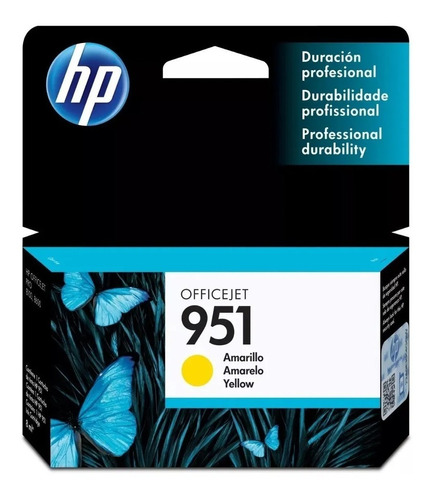 Cartucho Hp 951 Amarillo Officejet 700 Paginas