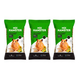 Alimento Balanceado Mix Hamsters Jerbos Premium 750gr X 3 Ud