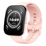 Reloj Inteligente Amazfit Bip 5 Smartwatch 1.91´´ Gps Caja Pastel Pink Malla Rosa Bisel Rosa