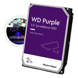 Hdd Wd Purple 2tb Surveillance 64mb