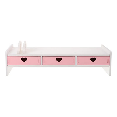 Soporte Elevador Para Monitor Con Cajones Organizador