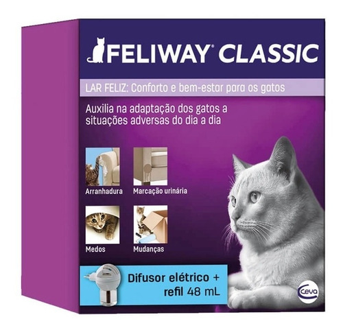 Feliway Classic Difusor + Refil 48 Ml