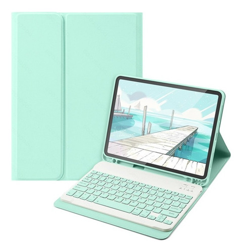 Funda Con Teclado En Español For iPad Mini 1/2/3 7.9 In