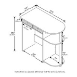 Furinno Go Green Home - Escritorio / Mesa Para Computadora P