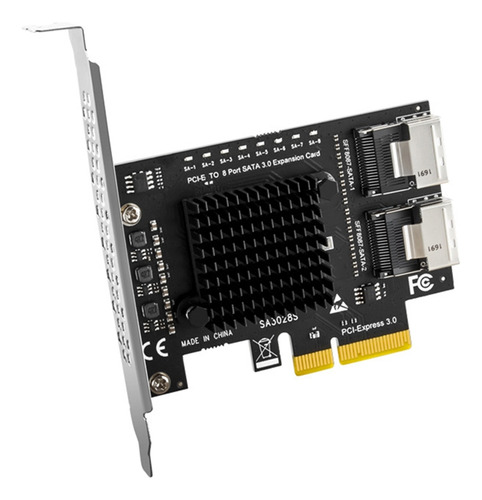 Tarjeta Adaptadora Pci-e A 8 Puertos Disco Duro Sas/sata3.0