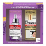 Pack Serum Rellenador + Protector Solar L'oréal Revitalift