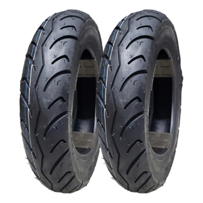 2 Llantas 350-10 Power Tire Tl Atom150 Axus150 Hotrod150 | Meses sin interés