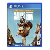 Jogo Saints Row Day One Edition Ps4 Mídia Física Lacrado