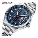 Reloj Para Hombre Curren Kred011903 Kred011903 Plateado