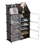 7 Capas Closet Mueble Organizador, Zapatera Estante Rack