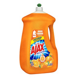 Ajax Ultra Jabón Liquido Arranca Grasa,2.66lts Triple Acción