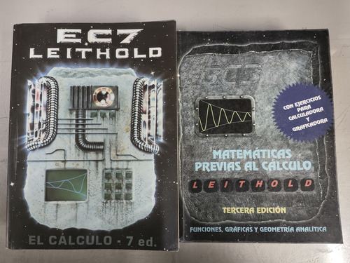 El Cálculo 7 Edición Leithold Ec7 Y Matemáticas Previas