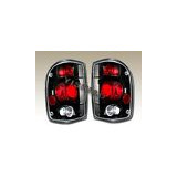 1998-2000 Ford Ranger Tail Lights Black Lamps 1999 00  Zzh