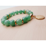 Pulsera Cuarzo Jade - San Benito Acero + Estuche Dayoshop