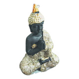 Estátua Buda Tibetano Hindu Tailandês Meditação Resina