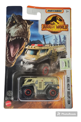 Matchbox Mbx Capture Action Truck Jurassic World Dominion  