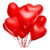 20 Balão Bexiga Joy N°11 - Coração -  Mães/namorados