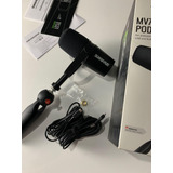 Micrófono Shure Mv7 Dinámico Negro Para Podcast Usb