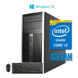 Cpu Hp 6300 Pro Core I3 3.30ghz - 4gb Ram S/hd - Windows 10
