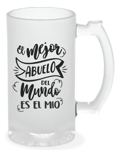 Mug Cervecero Jarra, Día Del Padre, Regalo Abuelo