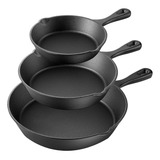 Megachef Skillet Trio - Juego De Utensilios De Cocina De Hi.