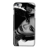 Funda Celular Rihanna Blanco Negro Disp Todos Los Celular