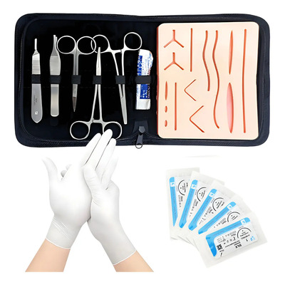Kit De Sutura Quirúrgica Práctica Sutura Incisiones Guttek | MercadoLibre
