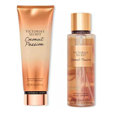 Victoria's Secret Set Crema Y Body Mist Coconut Passion 