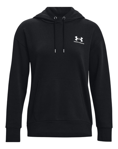 Polerón Ua Essential Negro Para Mujer Under Armour