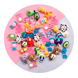 50 Figuras Acrilico 3d Kawaii Decoracion Uñas Celular Aretes