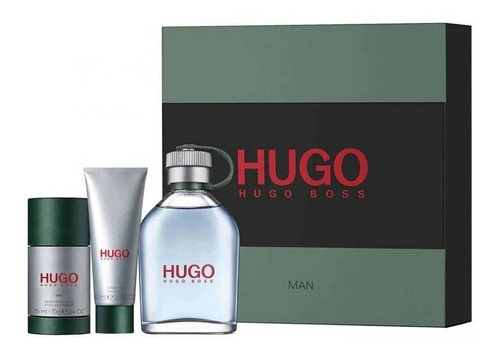 Set Hugo Boss Man Green Edt 125ml 