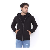 Campera Hombre Capucha Hoodie Rustico Frisado | Roger