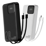 Power Bank Carregador Portátil Turbo 20.000mah Com Anatel