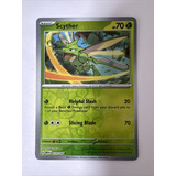 Scyther  Reverse Holo Carta Pokémon Original Tcg+10 Cartas