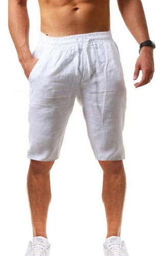 Men's Breathable Cotton Linen Shorts