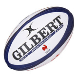 Pelota Rugby Nº 5 Gilbert Oficial Colección Naciones Uar Color Azul Rojo