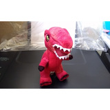 2018 Toy Factory Jurassic World Red Velociraptor Plush 14 Cm