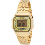 Reloj Casio Vintage Dama La680wga-9cdf Acero Dorado Wr