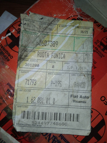 Rueda Fonica De Alfa Romeo 146-156 Foto 4