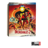 Incredibles 2 / Blu-ray + Dvd + Digital Code / Nuevo Sellado