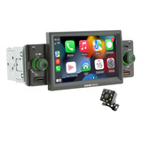 Radio De Coche 1 Din Carplay, Reproductor Mp5 De 5 Pulgadas,