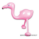 Una Docena De Flamingos Rosas Inflables-27 Flamencos Inflado