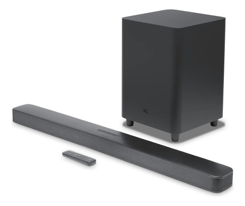 Barra De Sonido Y Subwoofer 5.1 Jbl Bar 5.1 Surround Color Negro