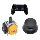 Joystick Magnetico Anti- Drift + Capucha Compatible Con Ps4