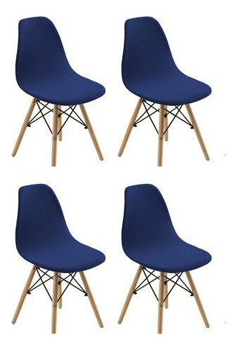 Fundas De Silla Eames Impermeables De 4 Piezas [u]