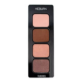 Heburn Maquillaje Profesional Paleta Rubores 4 Tonos Cod 944