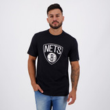 Camiseta New Era Nba Brooklyn Nets Sport Preta