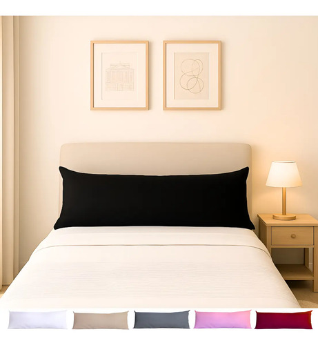 Almofada Grande Cheia Cama Casal Box Encosto Dormir 50x138