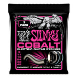 Cuerdas Guitarra Electrica Super Slinky Cobalt 9-42 Pack X 3